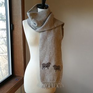 New Zealand Natural Clothing Lambs Wool Scarf